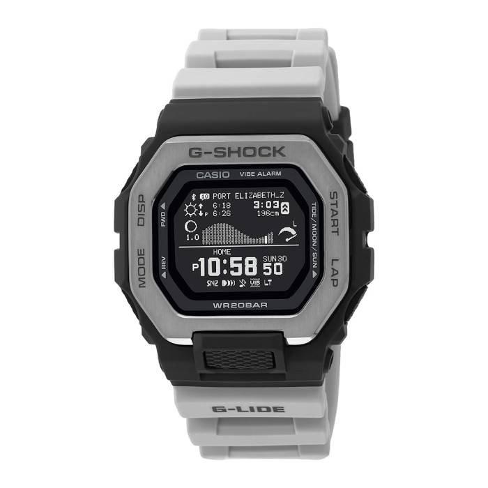 

Casio g-shock g-squad watch for men, digital, 51 mm, gbx-100tt-8dr – sky blue