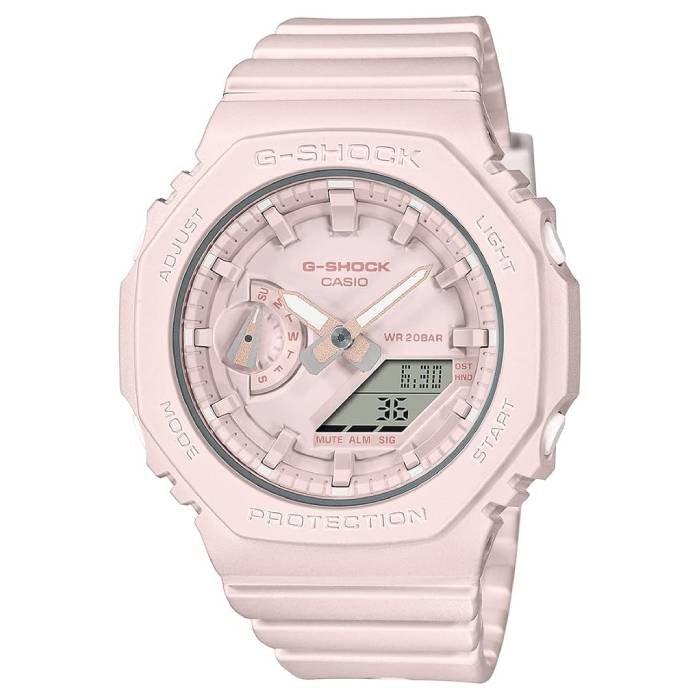 

Casio g-shock youth watch for women, analog/digital, 46 mm, gma-s2100ba-4adr – pink