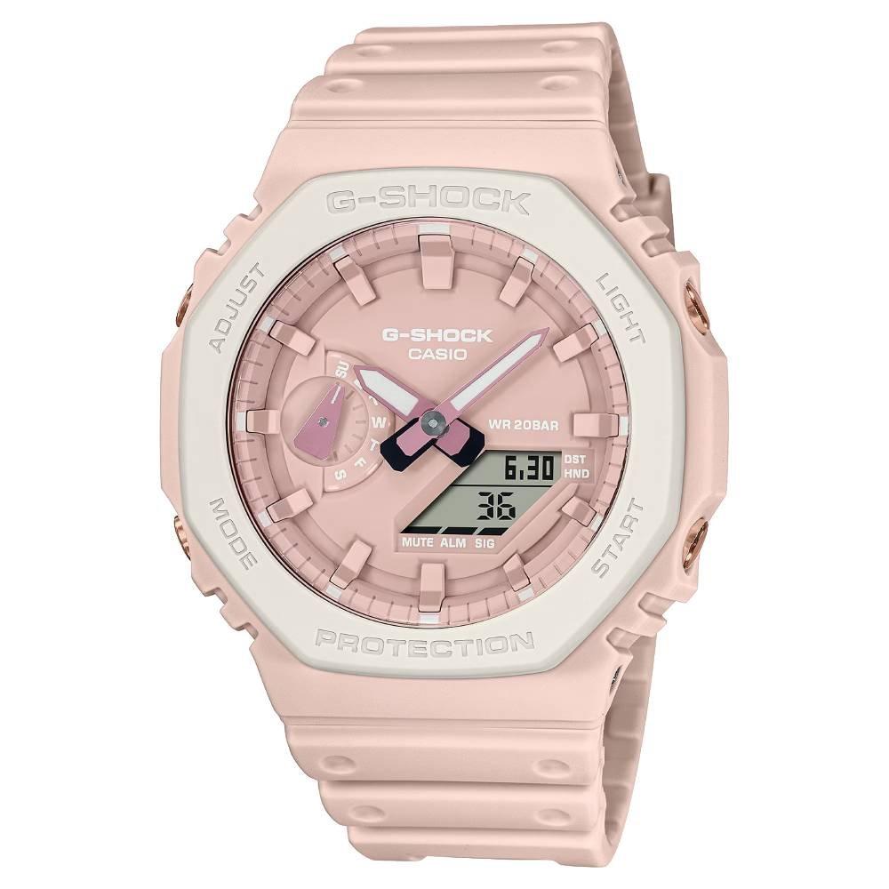 

Casio g-shock watch for women, analog/digital, 48 mm, ga-2110sl-4a7dr – pink