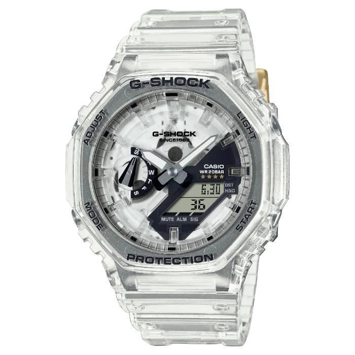

Casio g-shock youth watch unisex, analog/digital, 48 mm, ga-2140rx-7adr – transparent