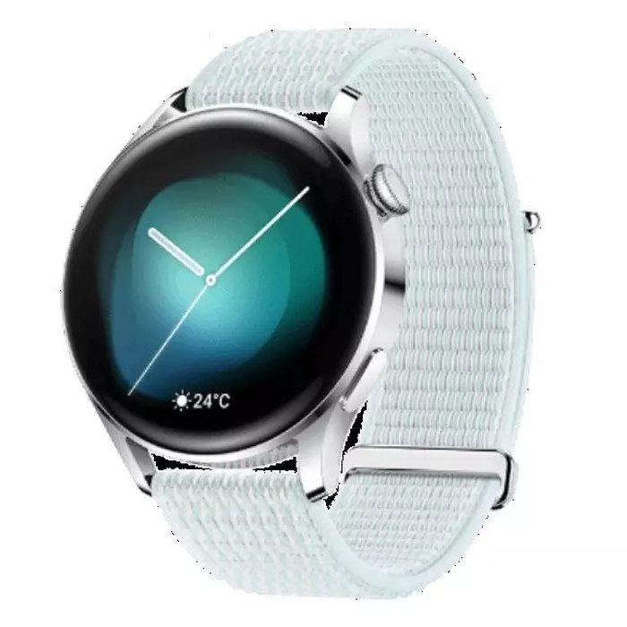 

Huawei easyfit 2 gt4 46mm nylon watch straps, easyfit 2-22f0 - blue