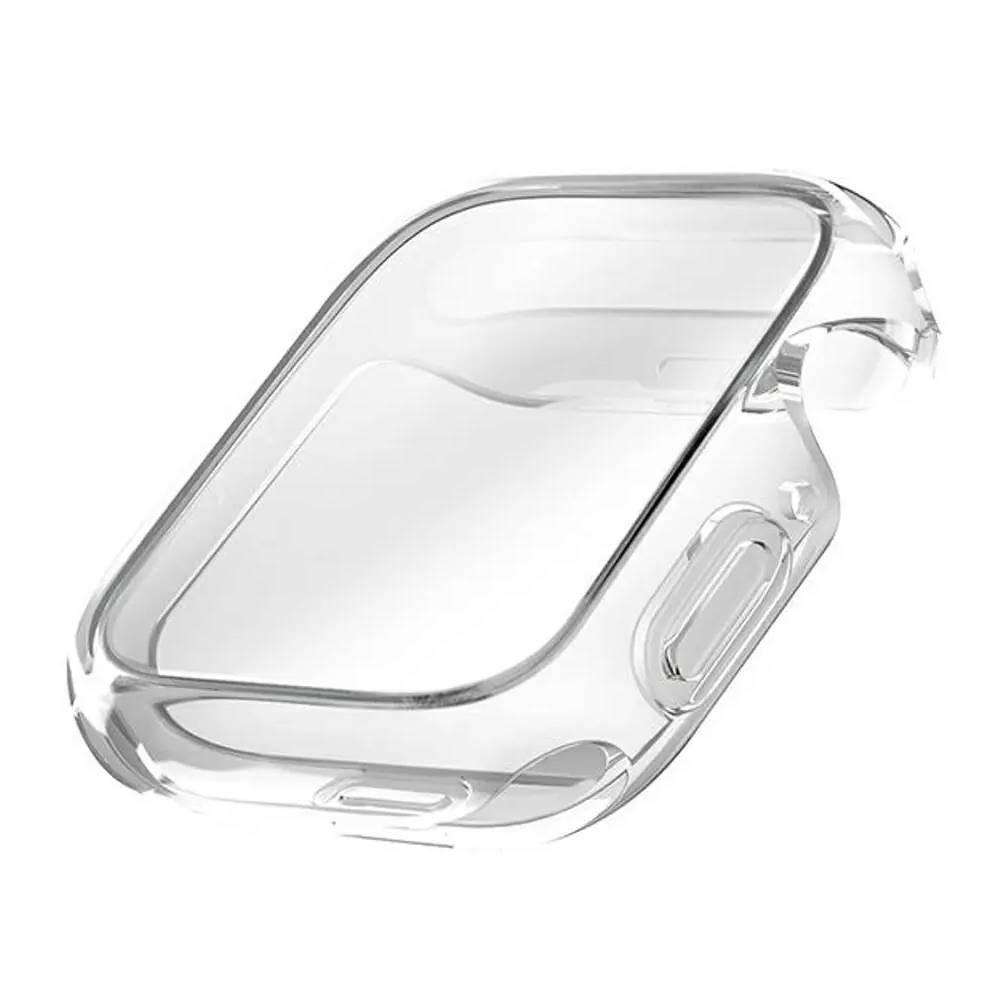 

Uniq apple watch case with screen protecter, 45mm – clear