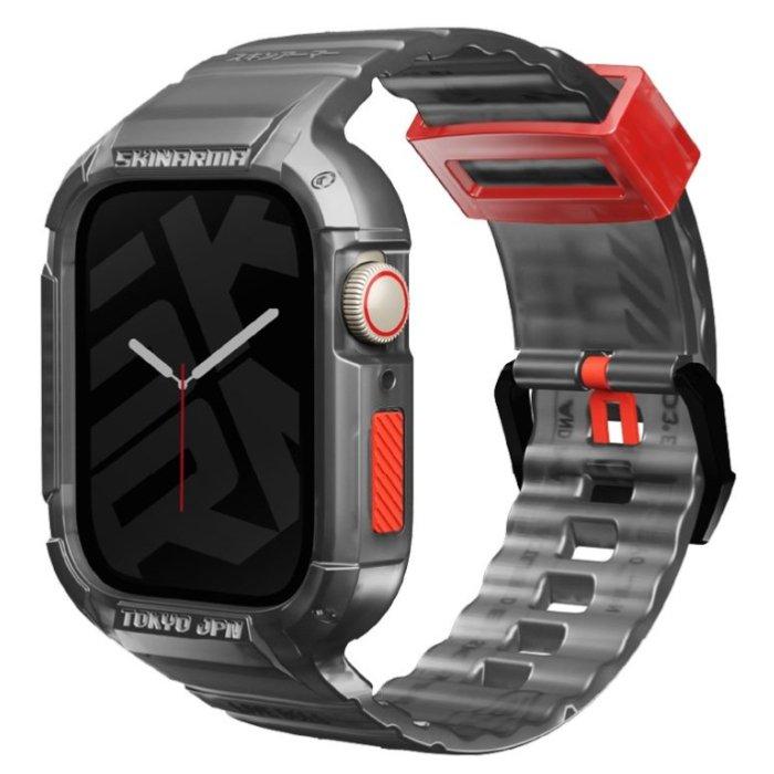 

Skinarma saido 2-in-1 strap with case for apple watch, 45 / 44 mm, 8886461243437 – mult...