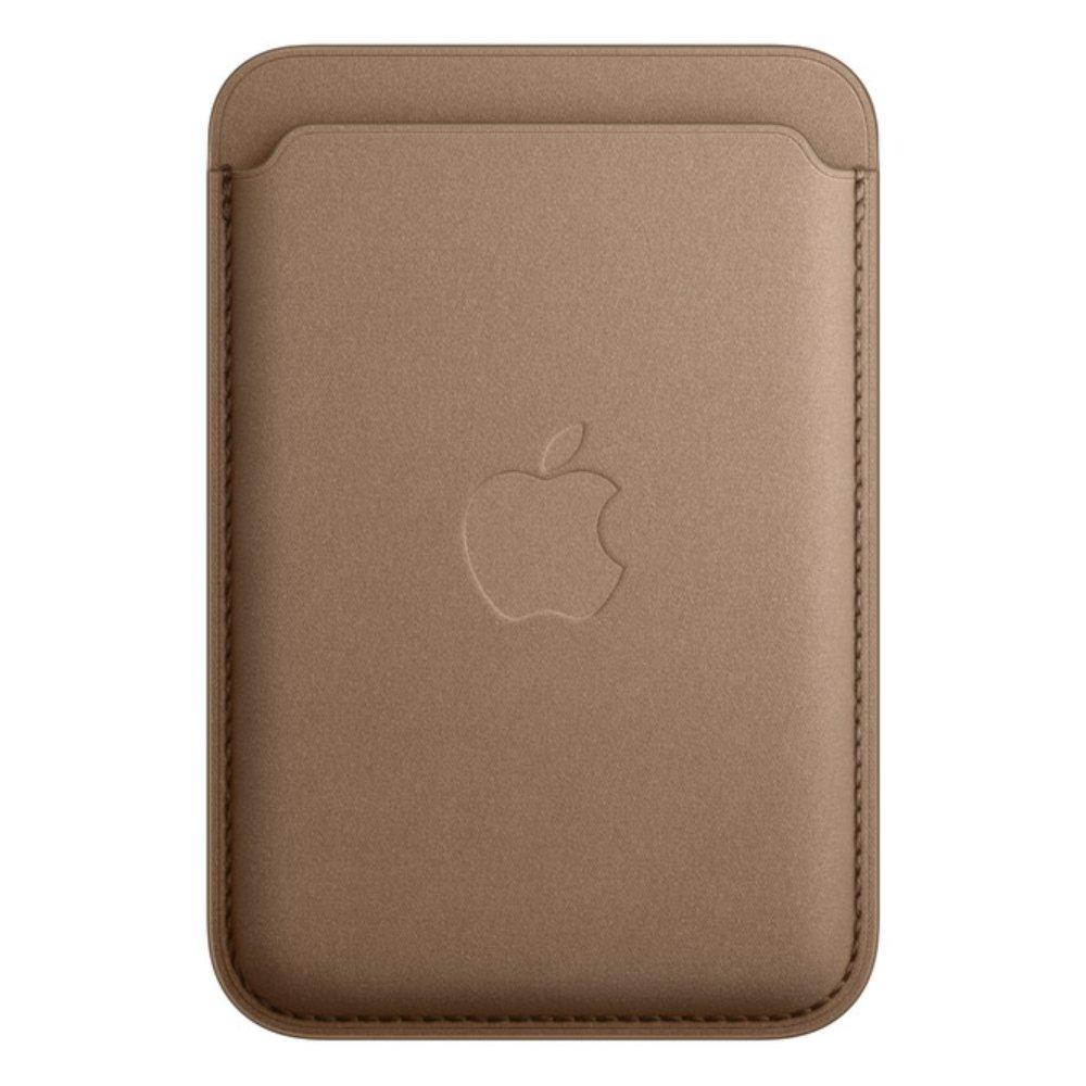 

Apple iphone fine woven wallet with magsafe taupe