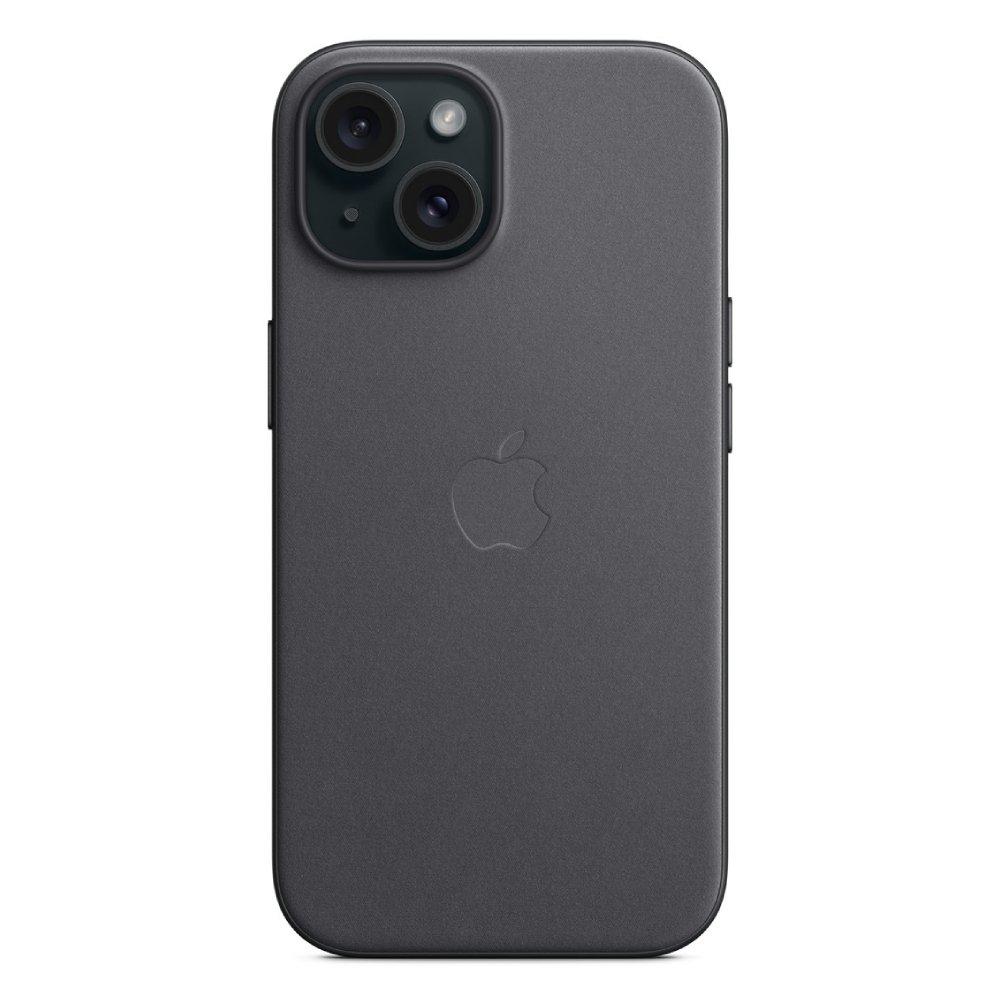 

Apple iphone 15 fine woven case with magsafe - black