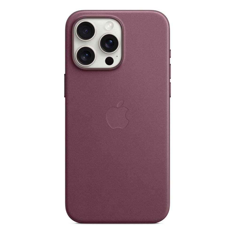 

Apple iphone 15 pro max fine woven case with magsafe - mulberry