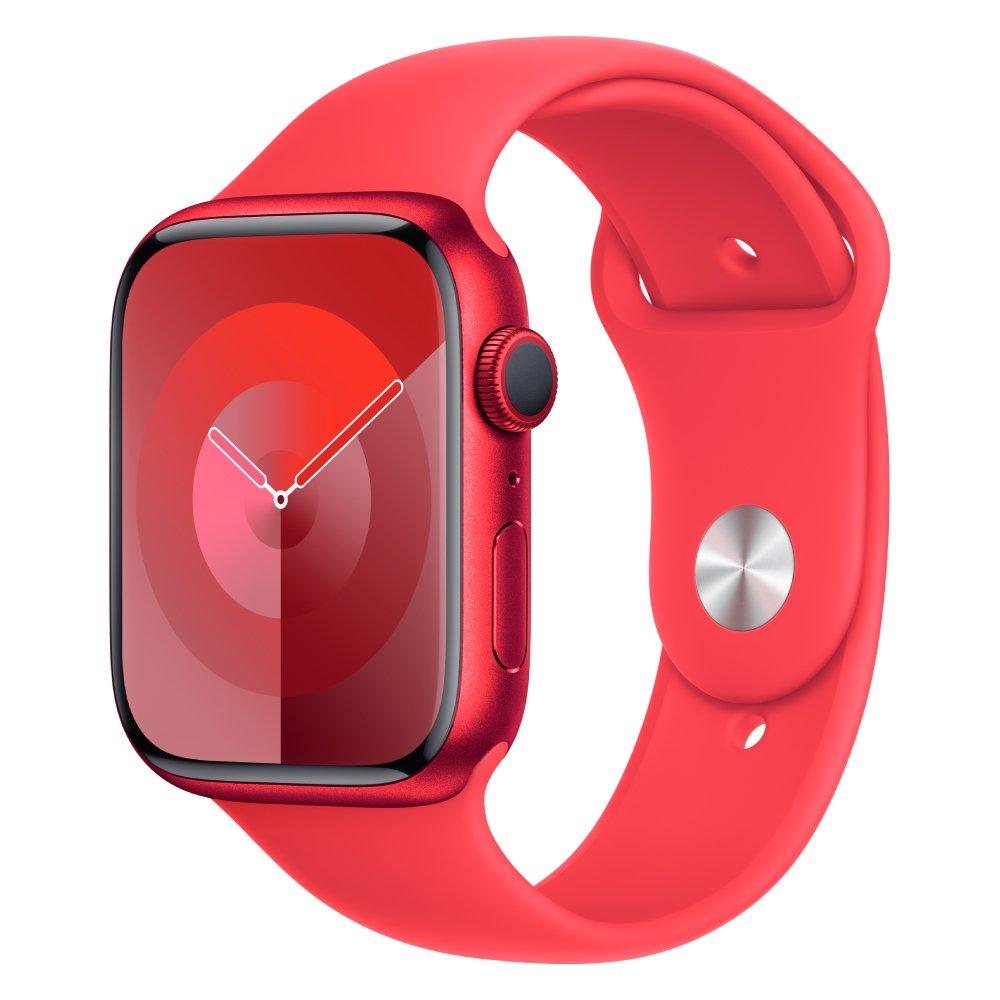 

Apple watch series 9 gps 41mm (product)red aluminium case with (product)red sport band ...