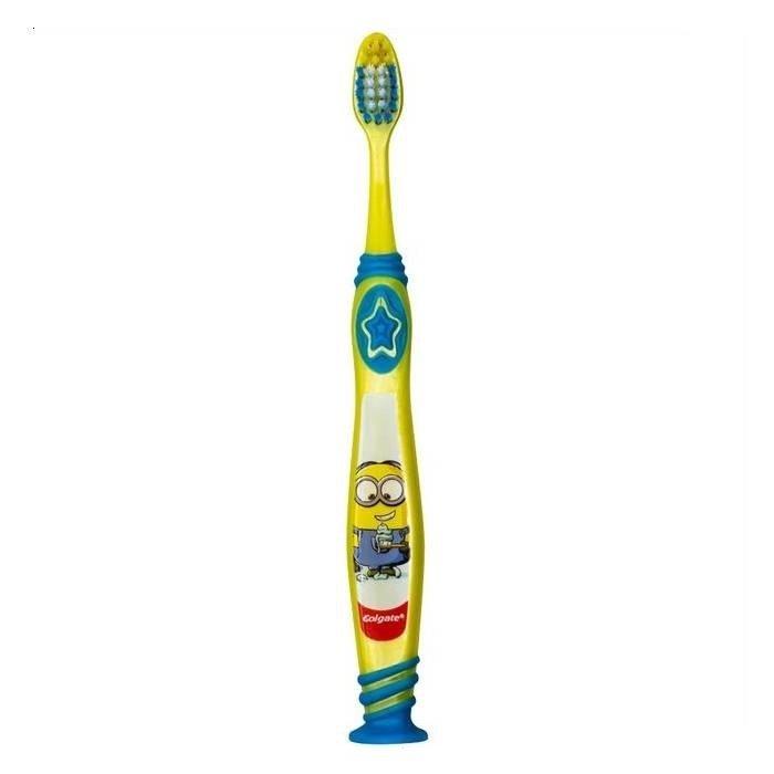 

Colgate minions ultra soft toothbrush for kids - yellow