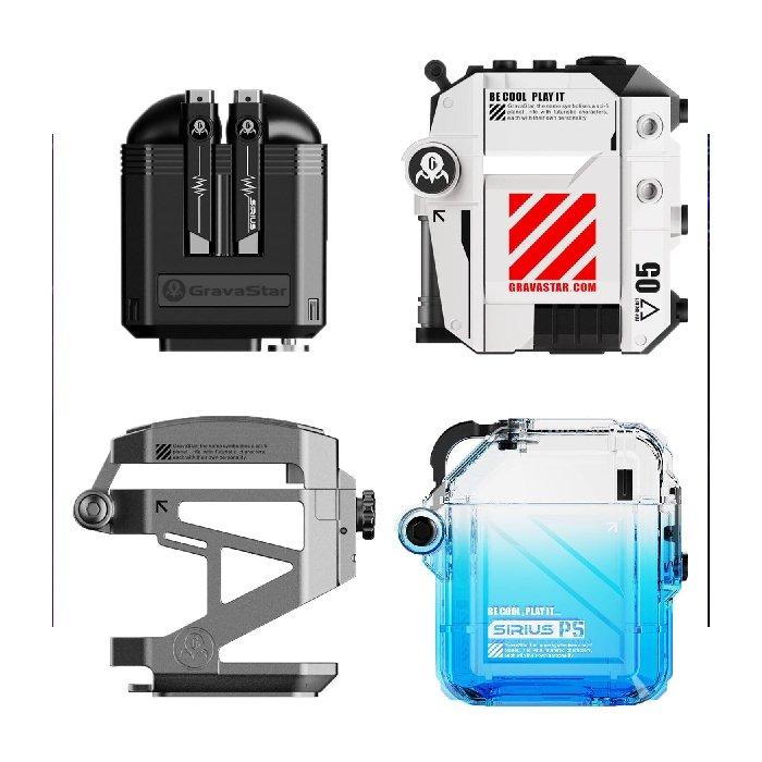 

Gravastar 3 in 1 combo sirius p5 tws wireless gaming earbuds, p5_fset