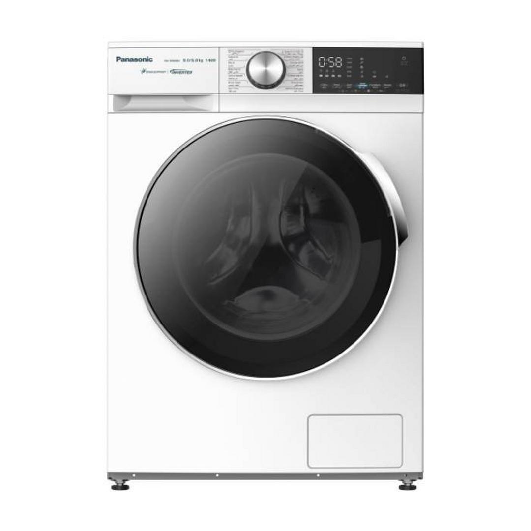 Panasonic Front Load Washer Dryer 8kg Washing Capacity and 6kg Drying Capacity NA-S086M4WAS - White