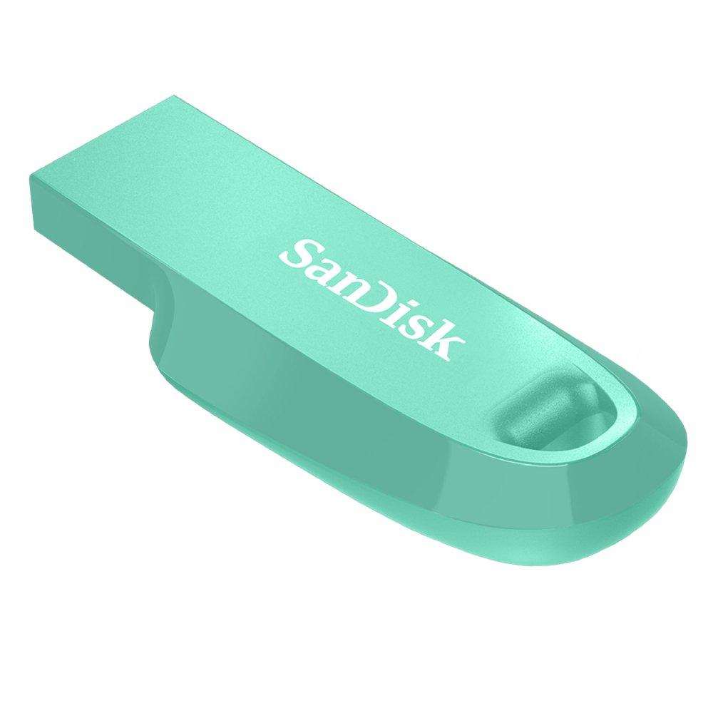 

Sandisk 256gb ultra curve usb type-a flash drive – green