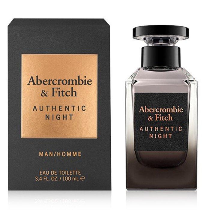 

Abercrombie & fitch authentic night for men - eau de toilette, 100ml