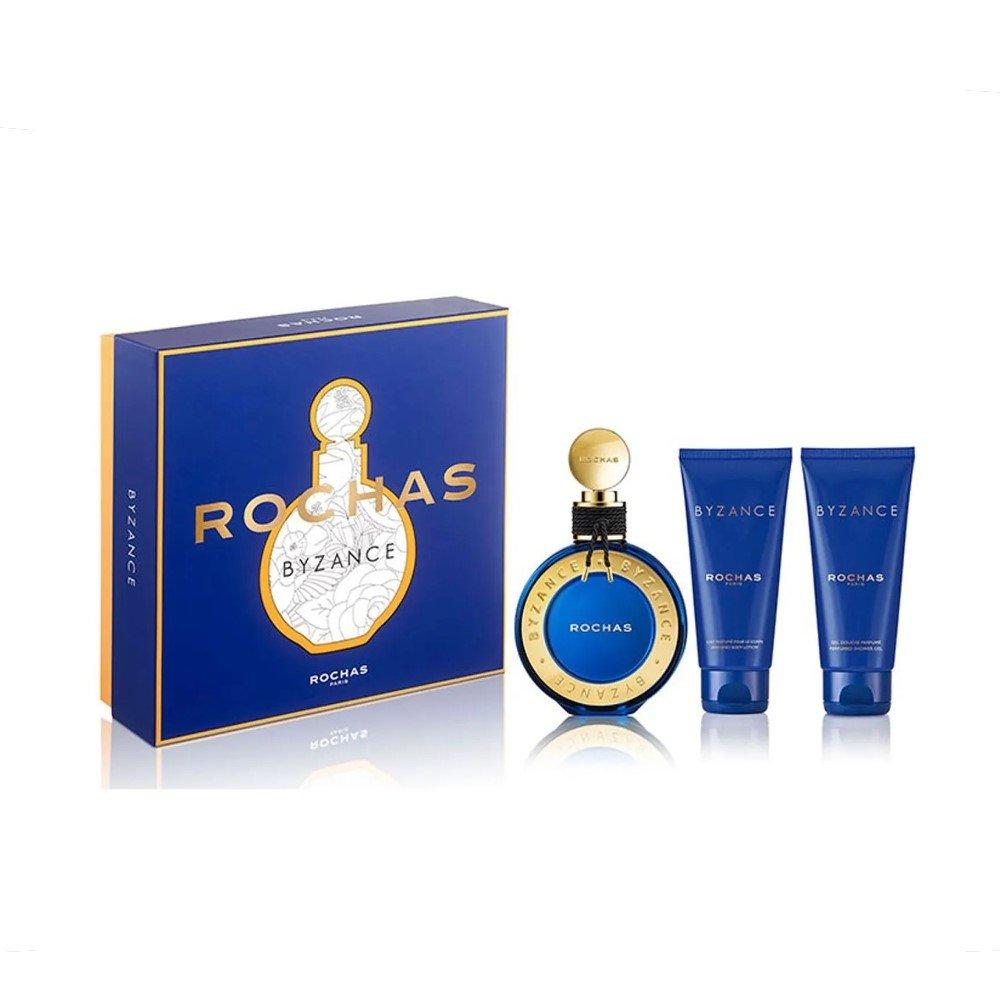 

Beyonce rochas byzance 3 pieces set for men - edp 90ml + body lotion + shower gel