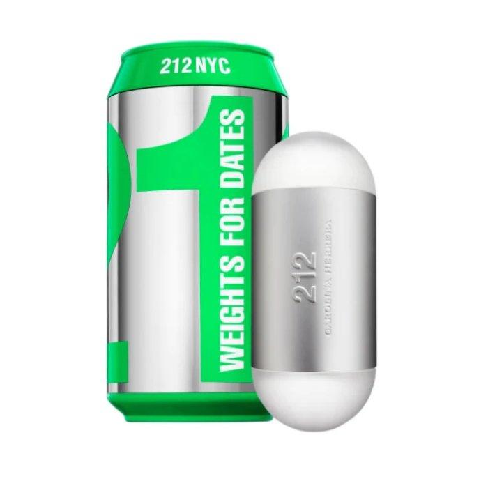 

Carolina herrera 212 nyc weights for dates for men - eau de toilette, 100ml