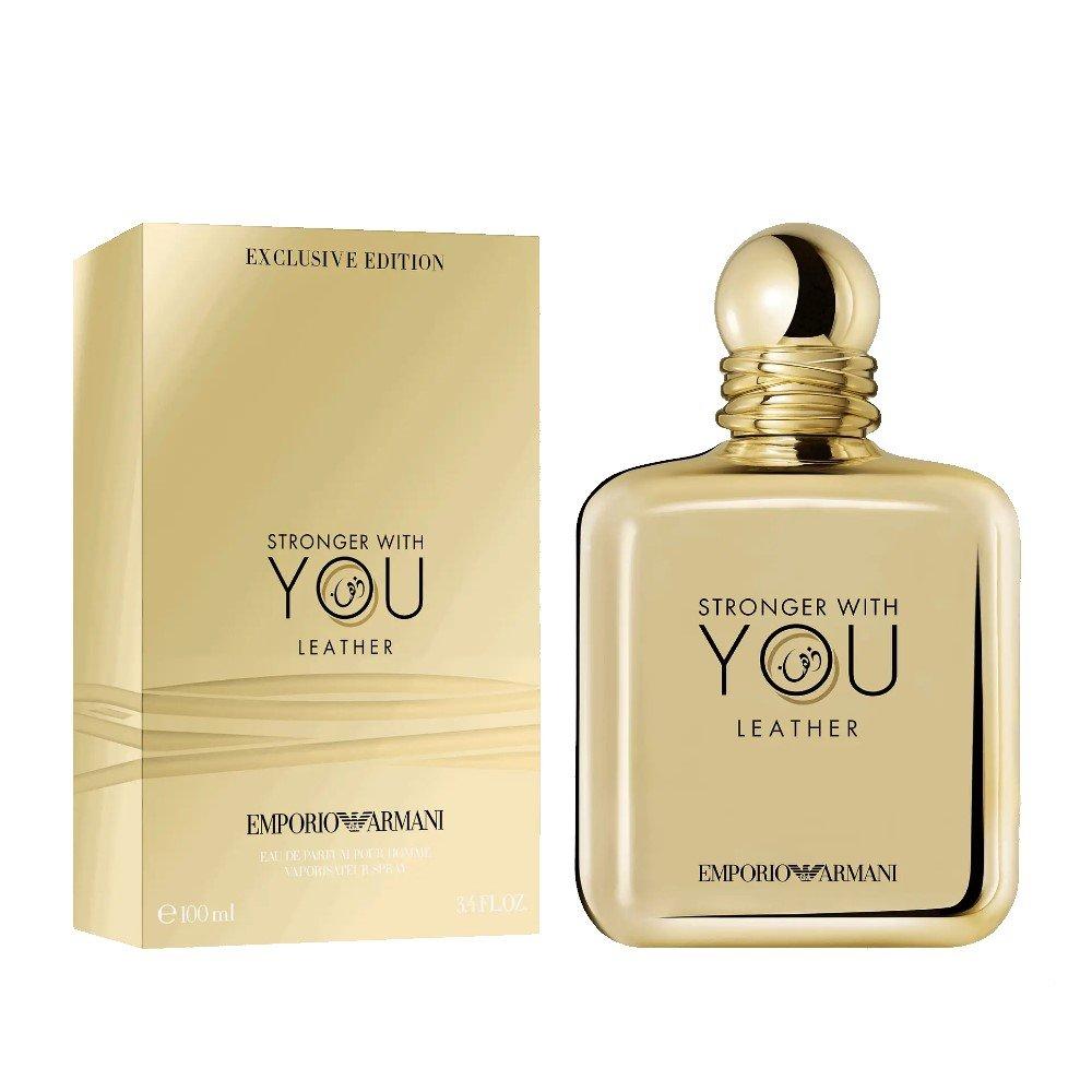 

Giorgio armani stronger with you leather for men - eau de perfume, 100ml
