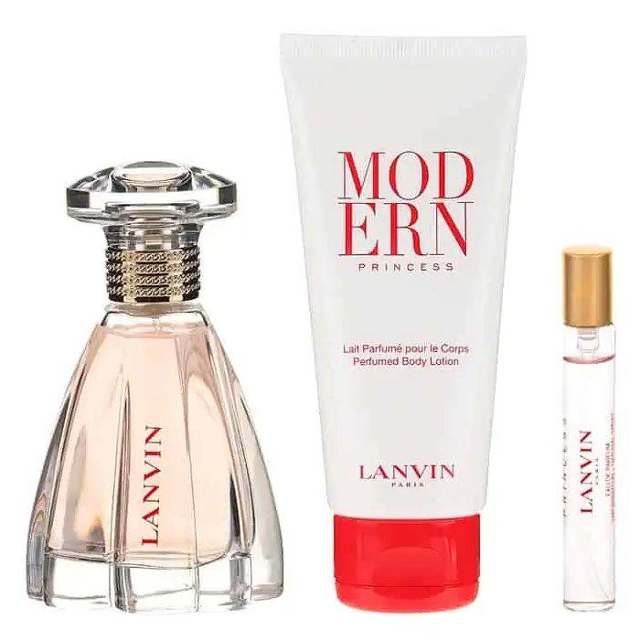 

Lanvin modern princess 3pcs gift set - eau de parfum spray 90ml, bl 100ml, edp 7,5ml