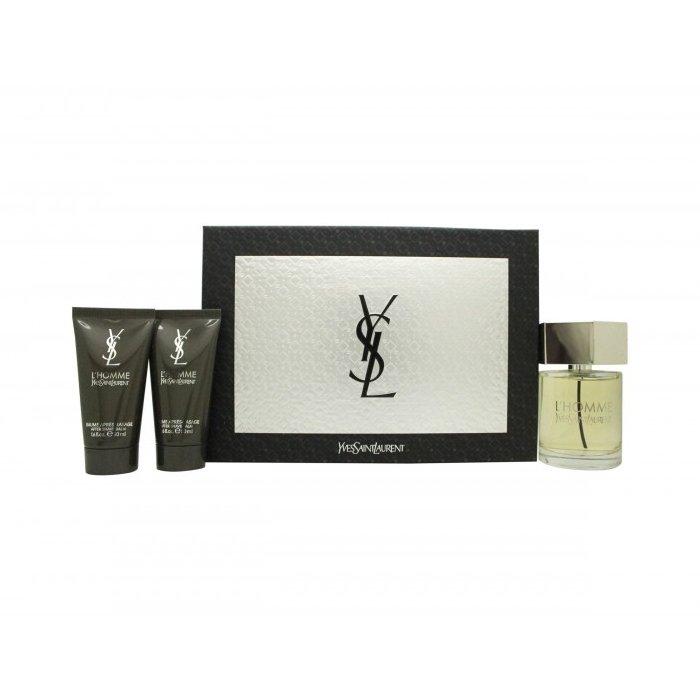 

Yves saint laurent l'homme 3pcs edt gift set for men