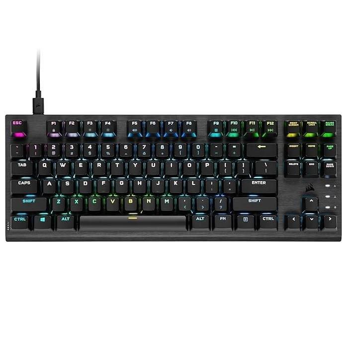 

Corsair k60 pro tkl rgb mechanical gaming keyboard – black