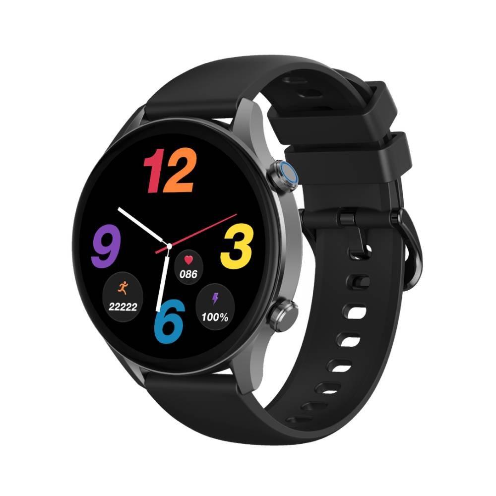 

G-tab gt7 smart watch, 36mm, stainless-steel body, leather starp - gray