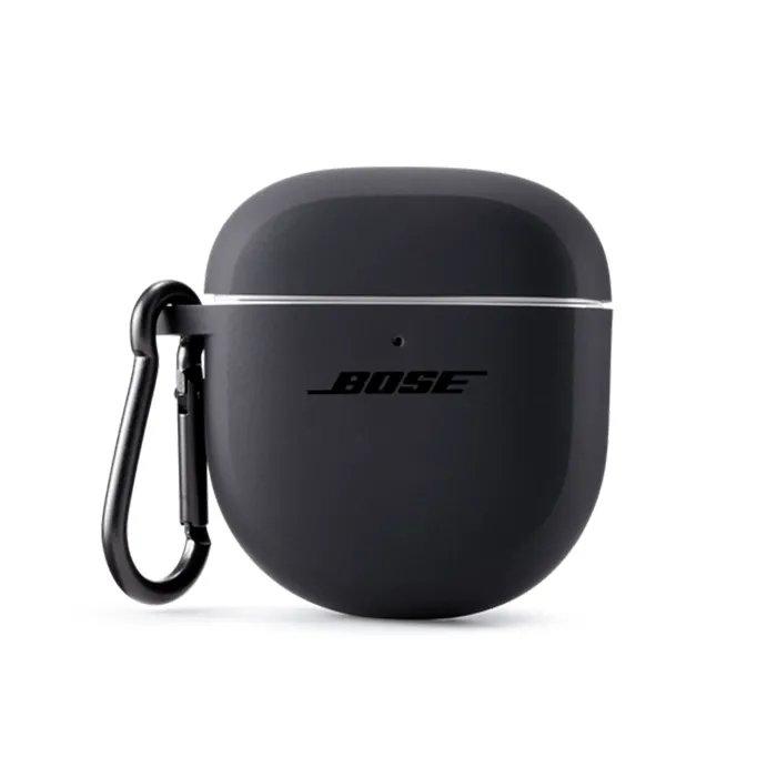 

Bose silicone case cover for bose quiet comfort earbuds ii, bos33550422 – black