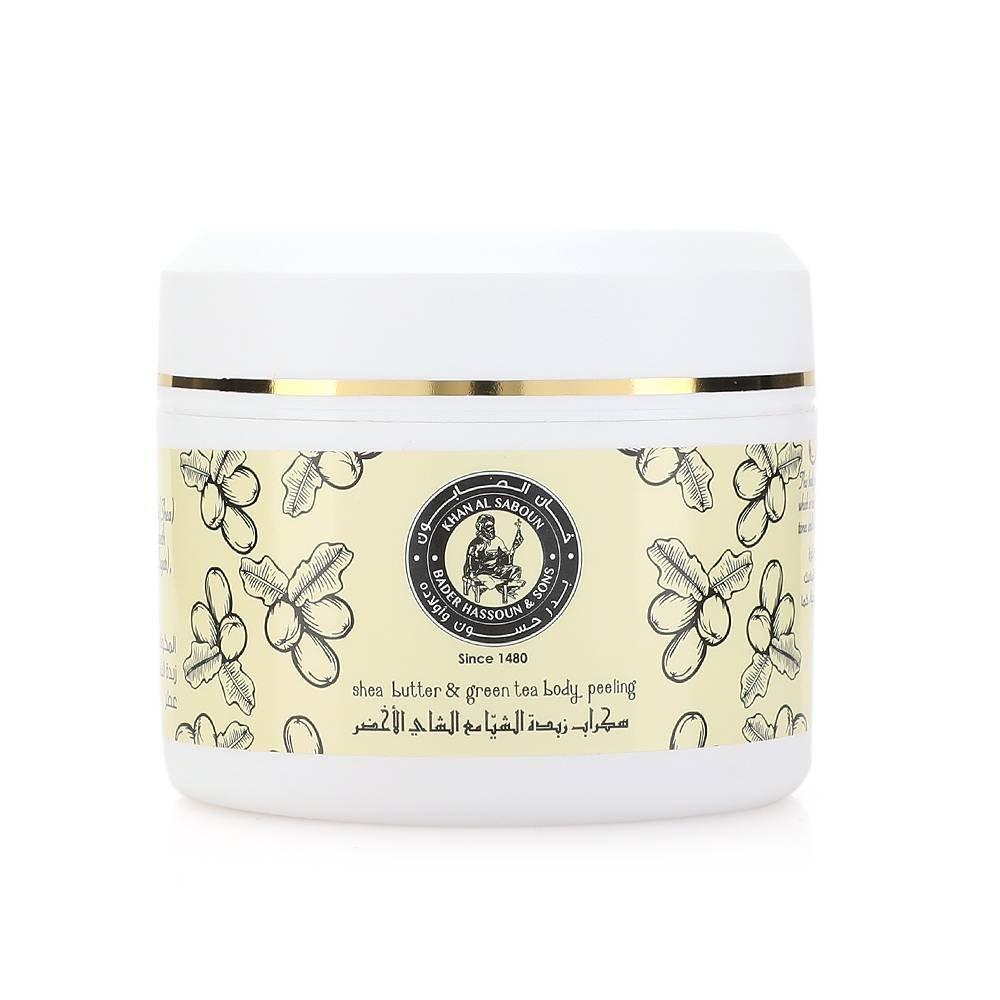 

Khan al saboun shea butter with green tea scrub - 150g