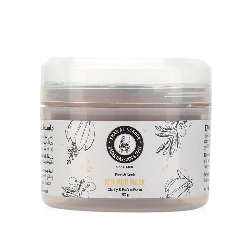 

Khan al saboun red mud mask - 150g