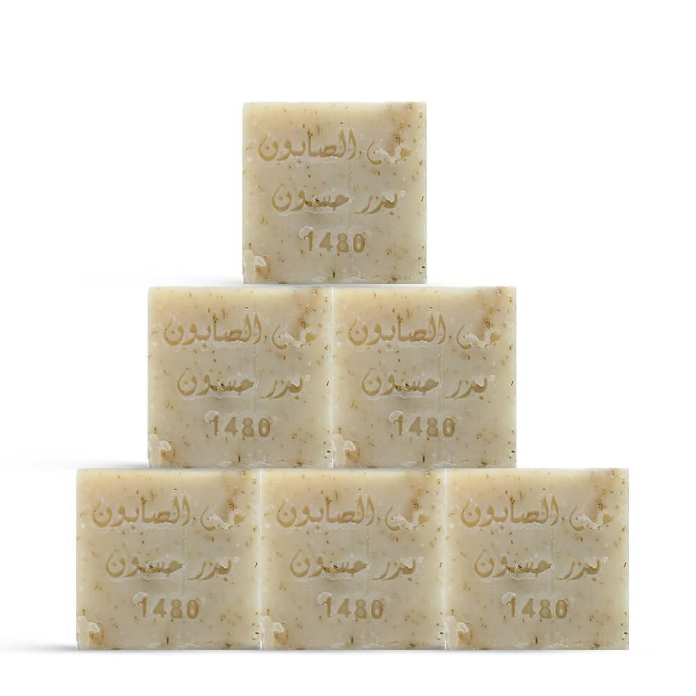 

Khan al saboun chamomile herbal soap pack 6 pcs – 300 g