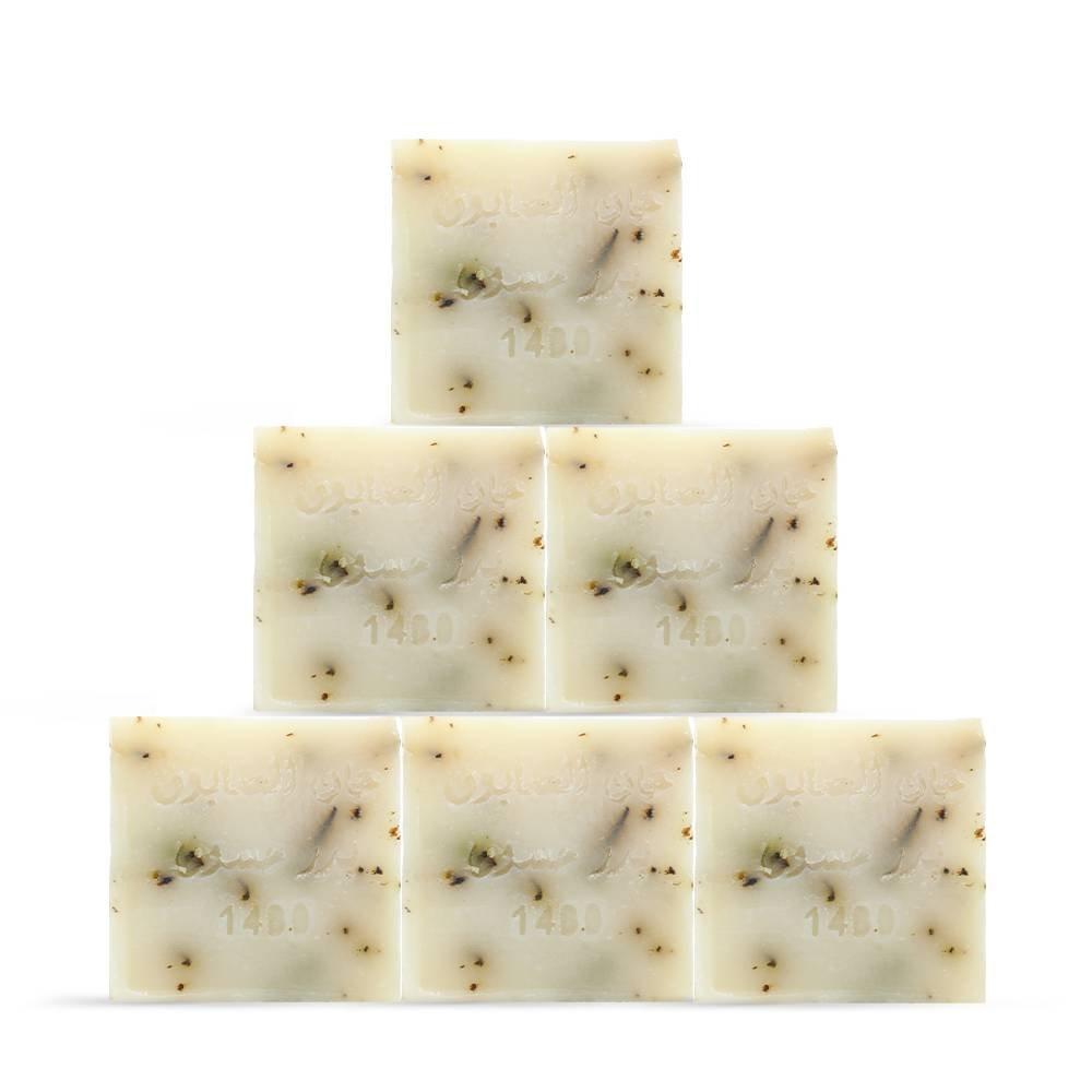 

Khan al saboun lavender soap pack 6 pcs – 300 g