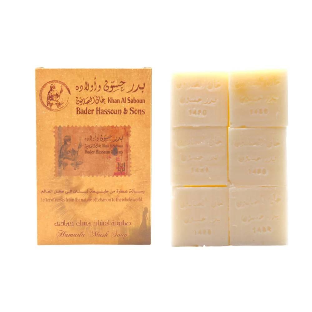

Khan al saboun musk soap pack 6 pcs – 300 g