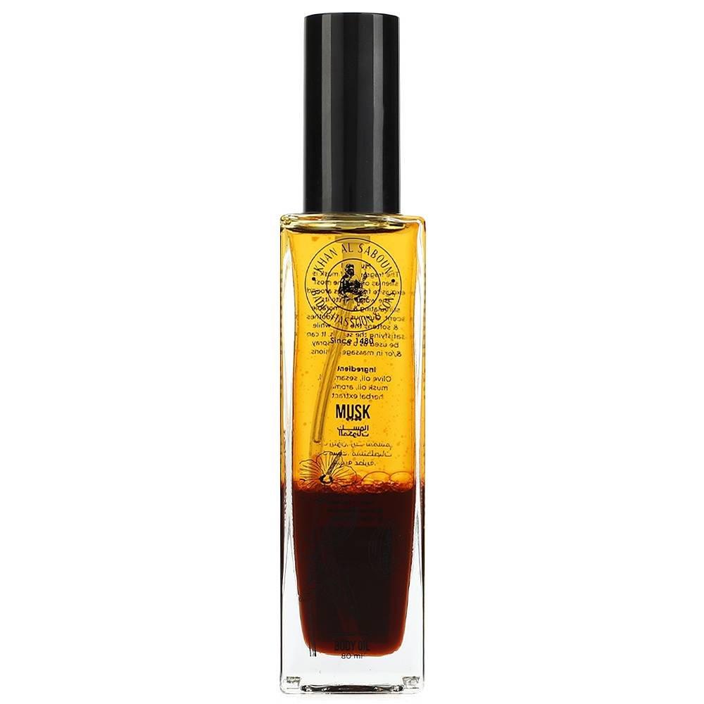 

Khan al saboun musk body oil – 80ml