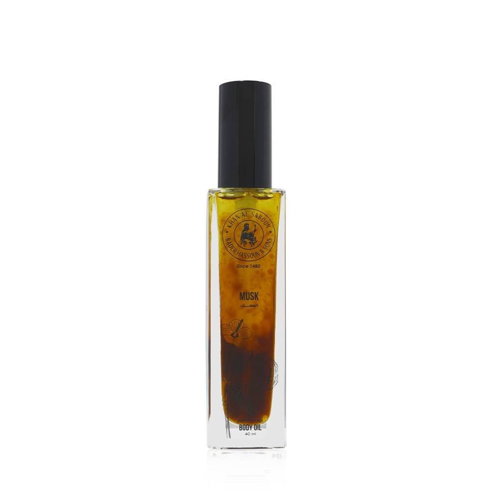 

Khan al saboun musk body oil – 40ml