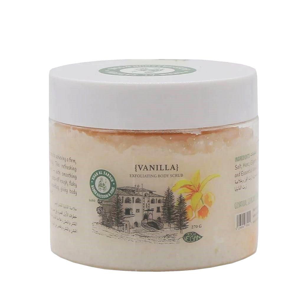 

Khan al saboun vanilla body scrub – 140 g