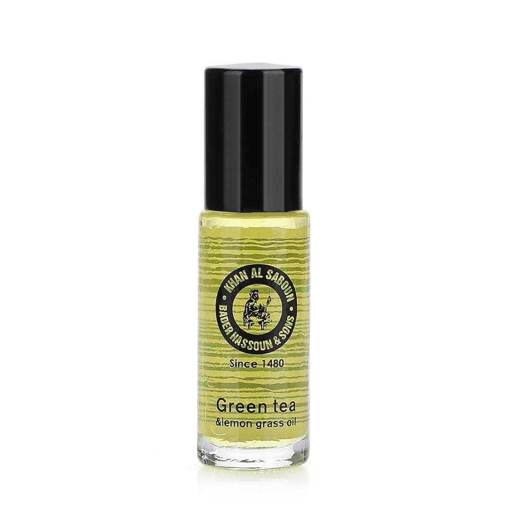 

Khan al saboun green tea & lemon grass roll on perfume oil – 5 ml