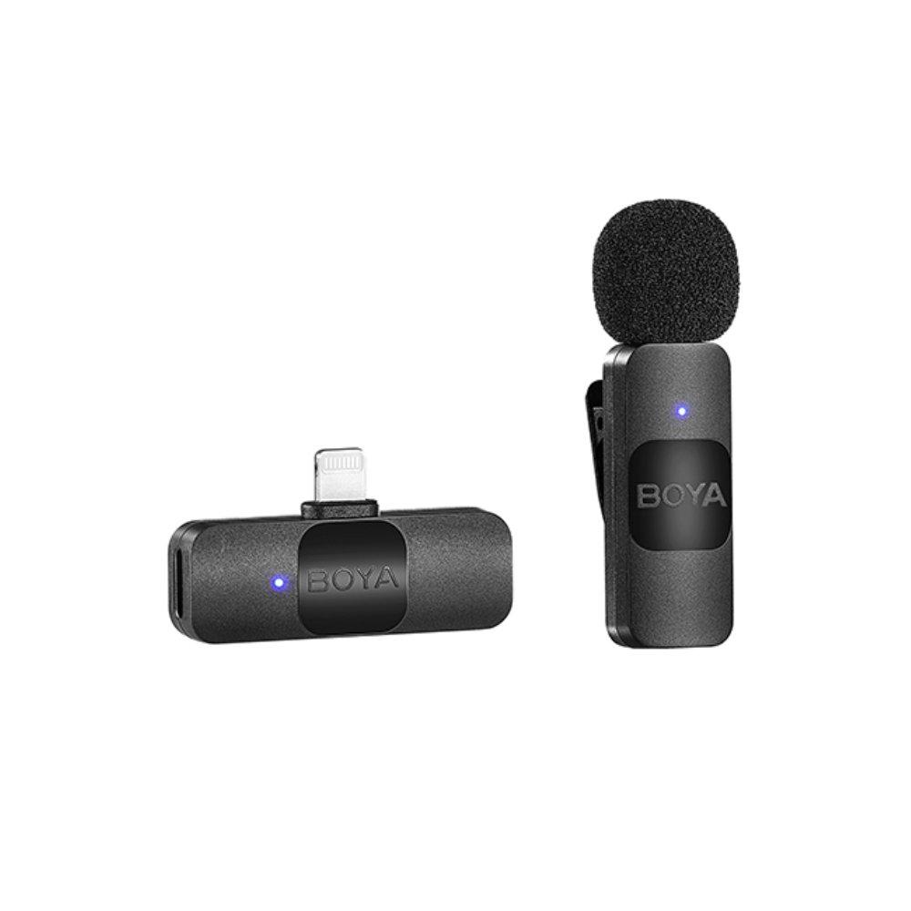 

Boya ultracompact 2. 4ghz wireless microphone, lightning port, by-v1 – black