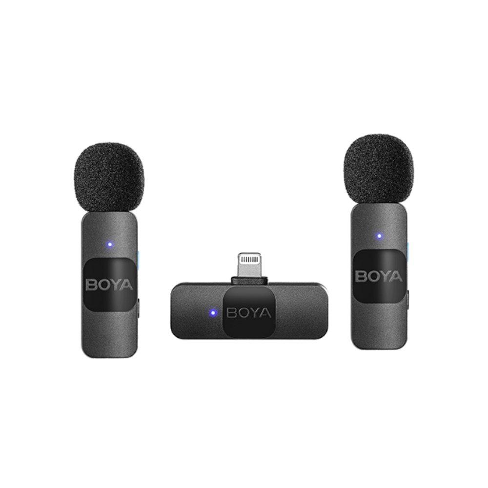 

Boya ultracompact 2. 4ghz wireless microphone, lightning port, by-v2 – black