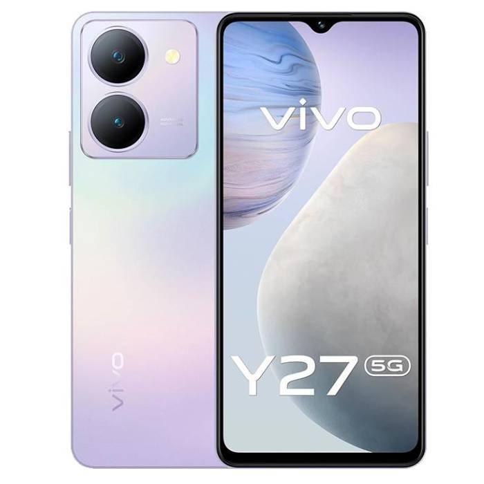 

Vivo y27 phone, 6. 64 - inch, 8gb ram, 256gb – purple