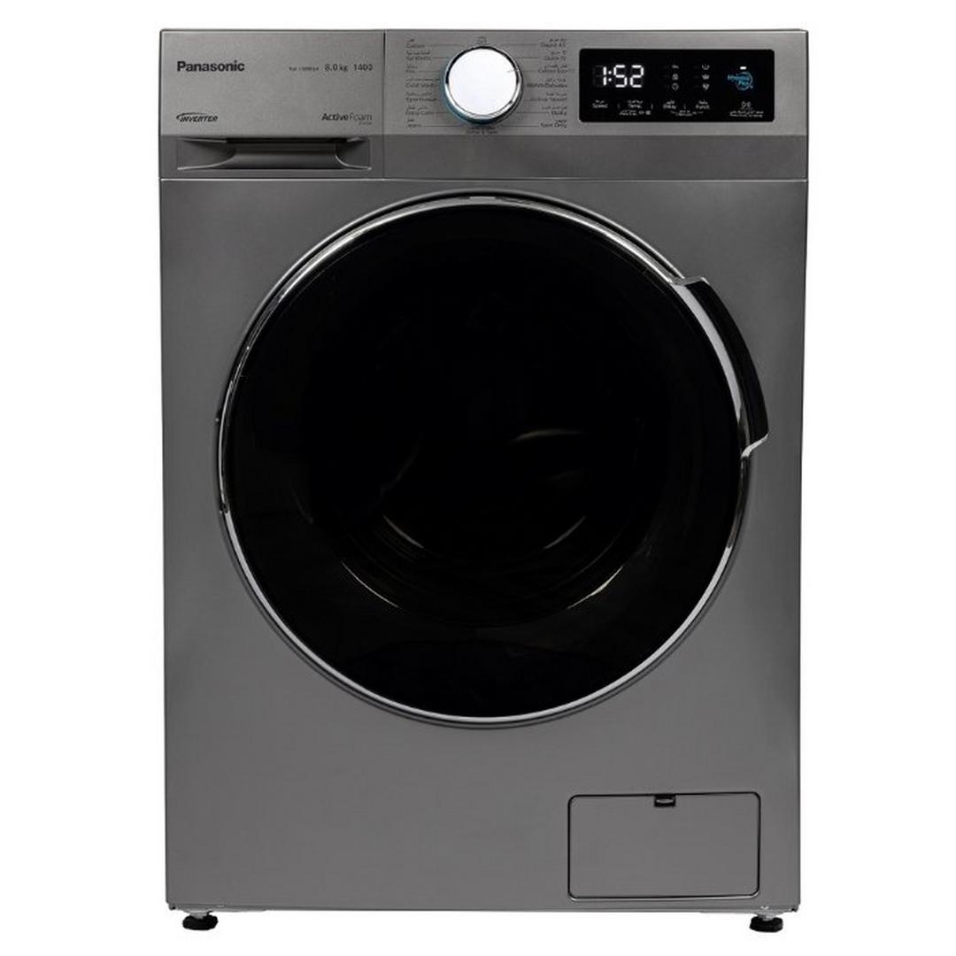 Panasonic Front Load Washing Machine, 8kg Washer Capacity, NA-148MG4WAS – Silver