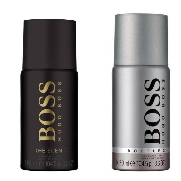 

Hugo boss the scent deodorant 150 ml + hugo boss no. 6 deodorant 150 ml for men - bundle