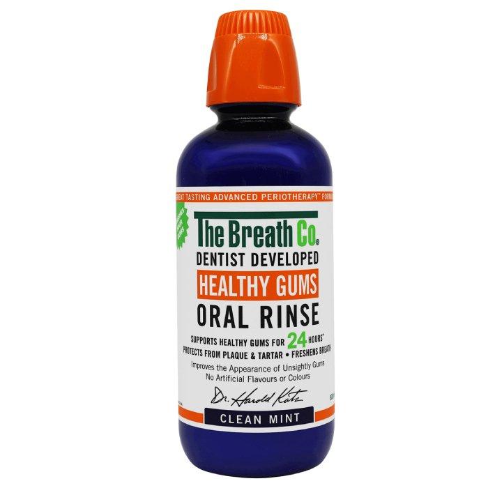 

The breath co clean mint oral rinse