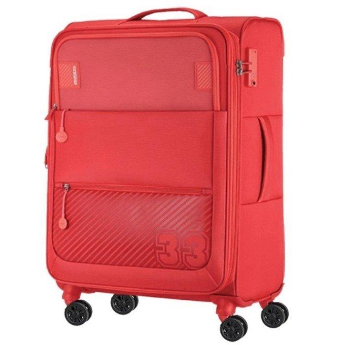 

American tourister majoris spinner soft travel bag, 81cm, le1x40006 - coral