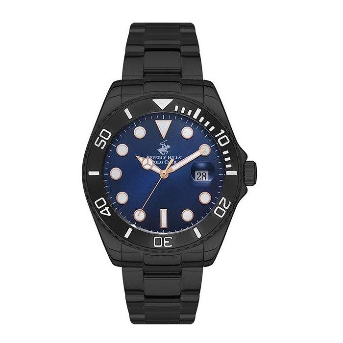 

Beverly hills polo club men’s watch, analog, 42. 5mm, bp3328x. 690 – black