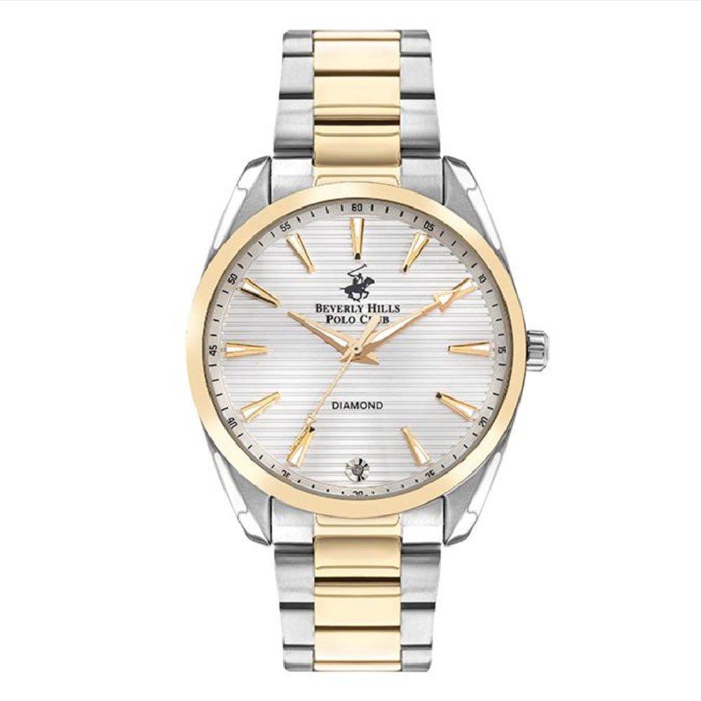 

Beverly hills polo club women’s watch, analog, 36mm, bp3338x. 230 – silver & gold