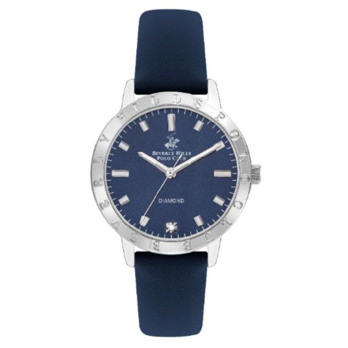 

Beverly hills polo club women’s watch, analog, 35mm, bp3387c. 399 - dark blue