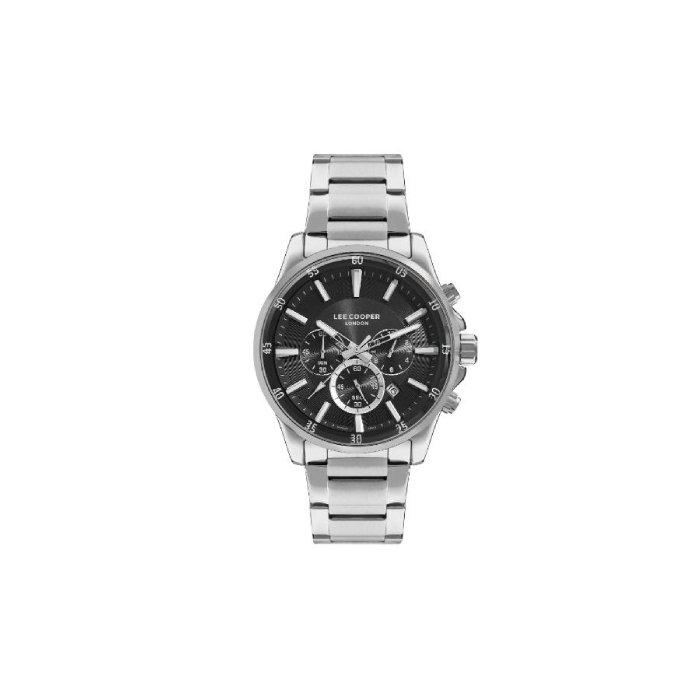 

Lee cooper watch for men, multi function, 45mm, metal strap, lc07322. 350 – silver