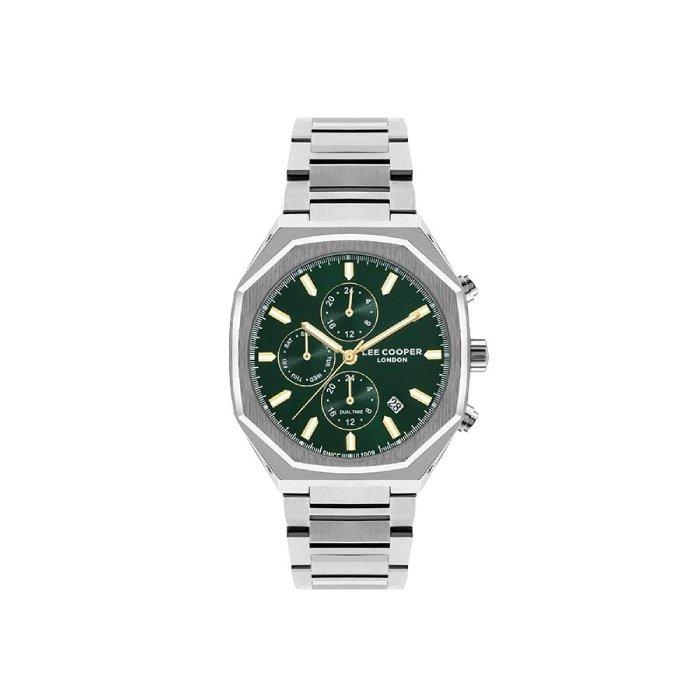 

Lee cooper watch for men, multi function, 43mm, metal strap, lc07617. 270 – silver
