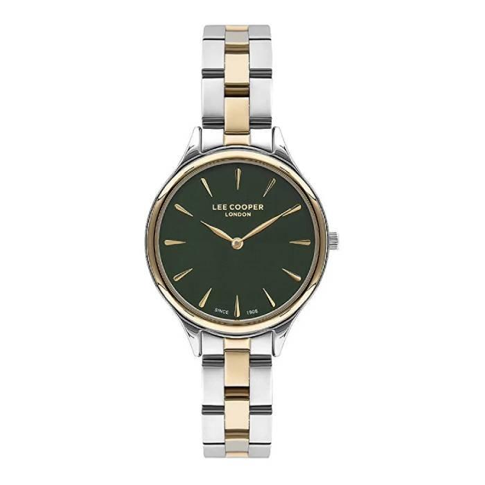 

Lee cooper dial watch for women, analog, 36mm, metal strap, lc07568. 270 – silver/gold
