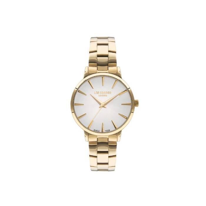 

Lee cooper dial watch for women, analog, 35mm, metal strap, lc07580. 130 – gold