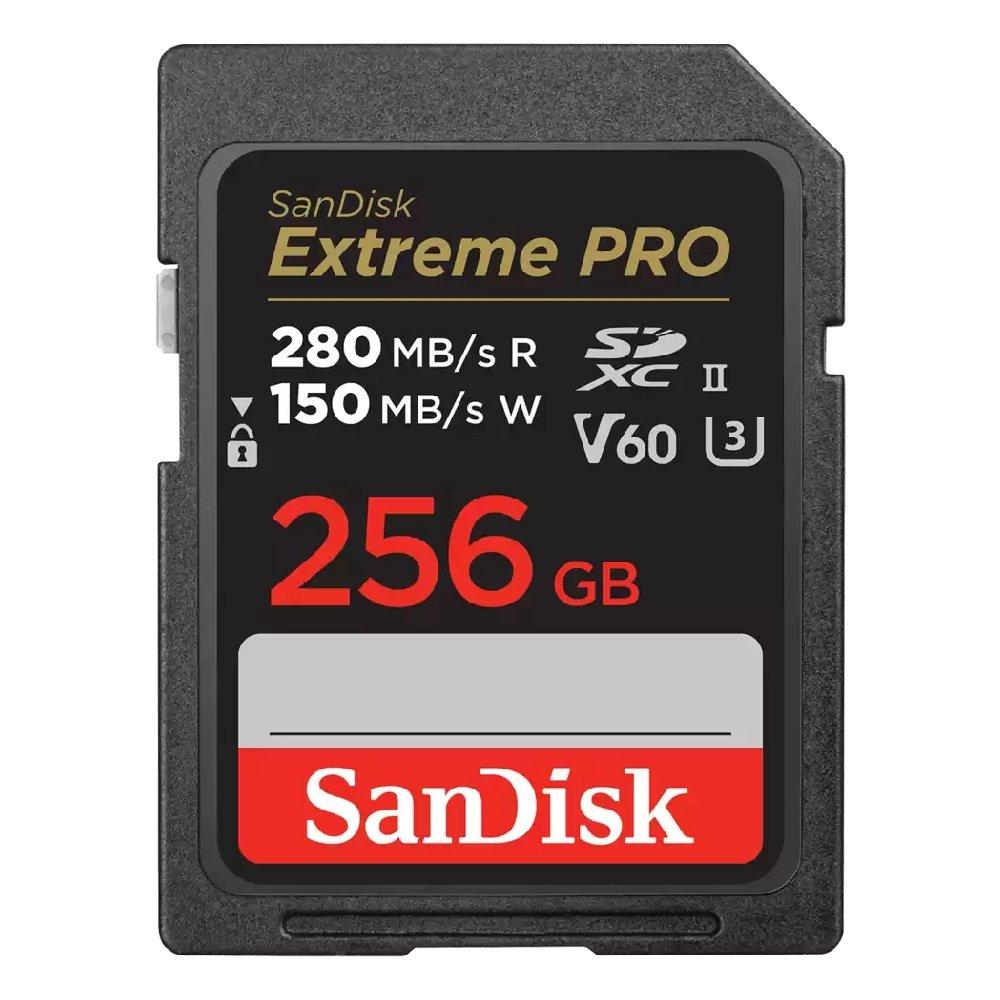 

Sandisk extreme pro sd uhs-ii memory card, 256gb - sdsdxep-256g-gn4in