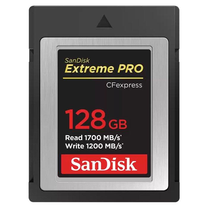 

Sandisk extreme pro cfexpress type b memory card, 128gb - sdcfe-128g-gn4nn