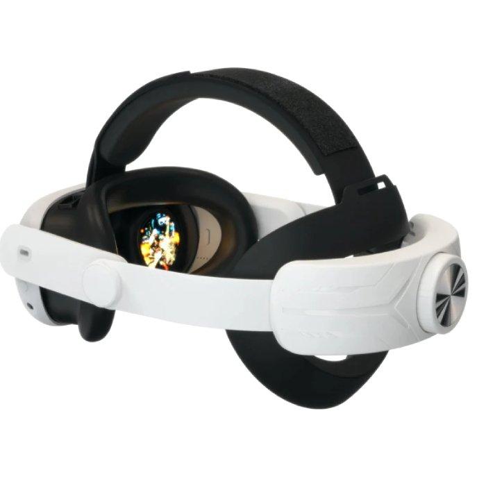 

Gamax adjustable head mount for meta quest 3 – white